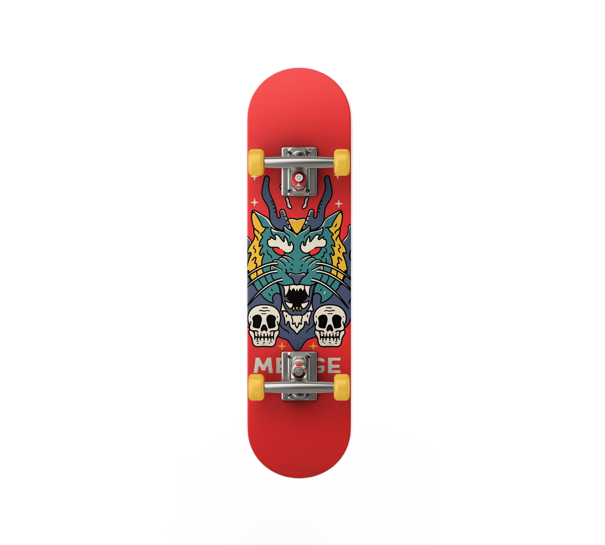 MERGE DOT 7PLY 8.25IN RED // DECKS