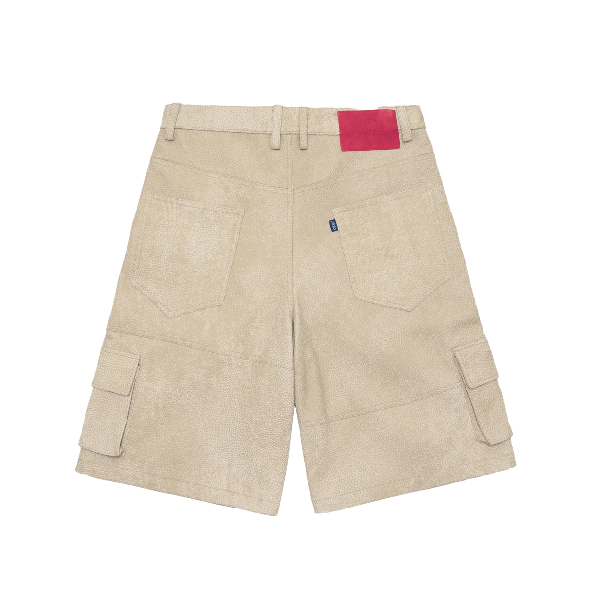 20 LEATHER SHORTS BEIGE // SHORTS
