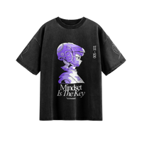 02 MINDSET IS THE KEY WASHED // T-SHIRT