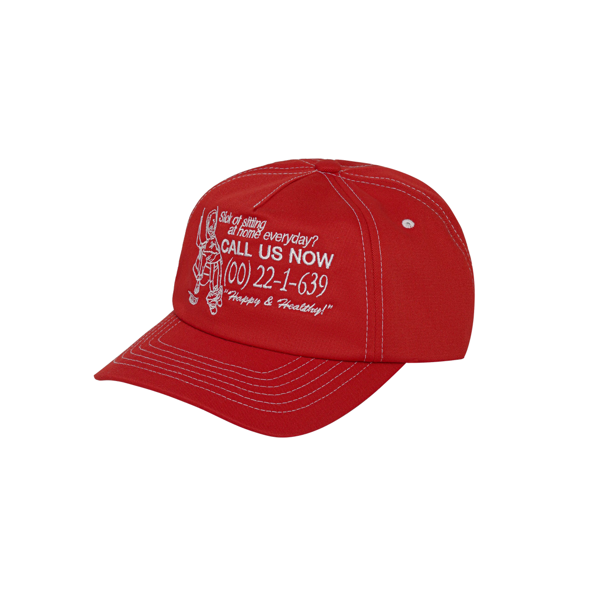 HAPPY BONDED RED // CAP