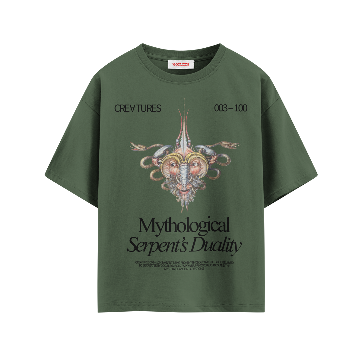 CREATURES 003 -- 100 MULTI // T-SHIRT