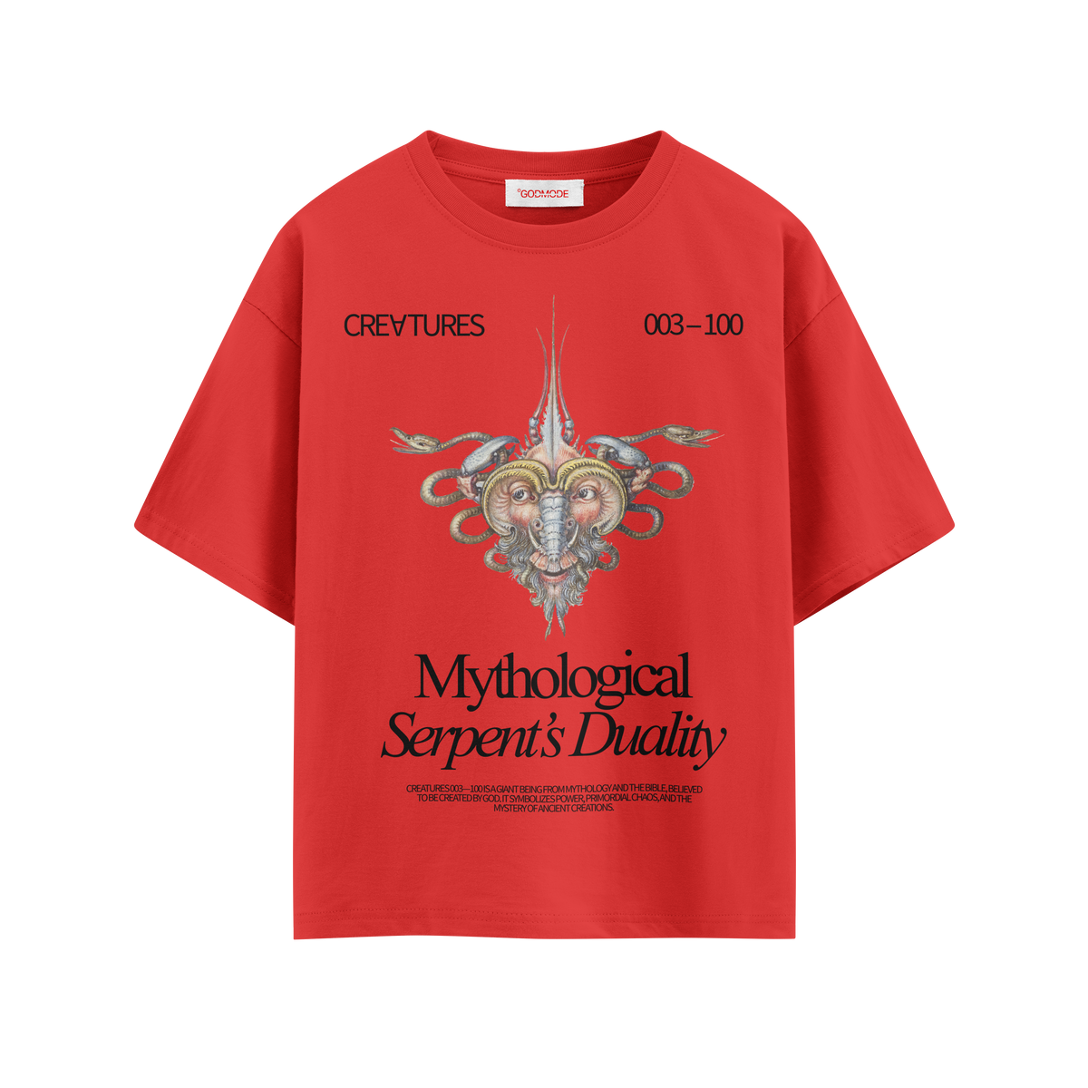 CREATURES 003 -- 100 MULTI // T-SHIRT