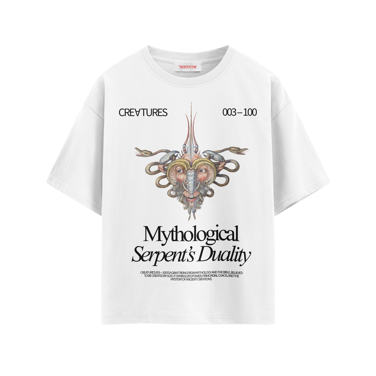 CREATURES 003 -- 100 MULTI // T-SHIRT