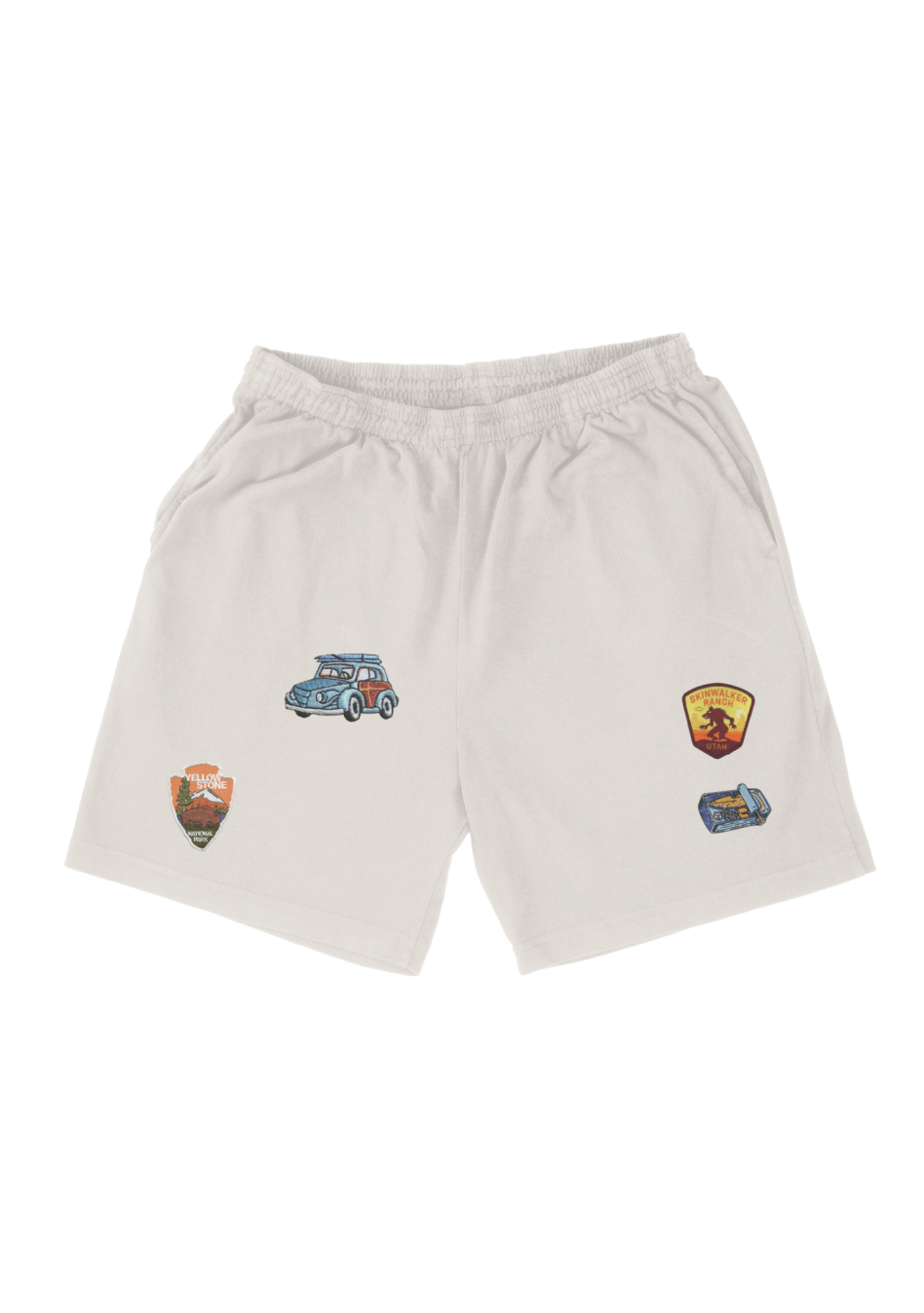 LOS ANGELES WHITE // SHORTS