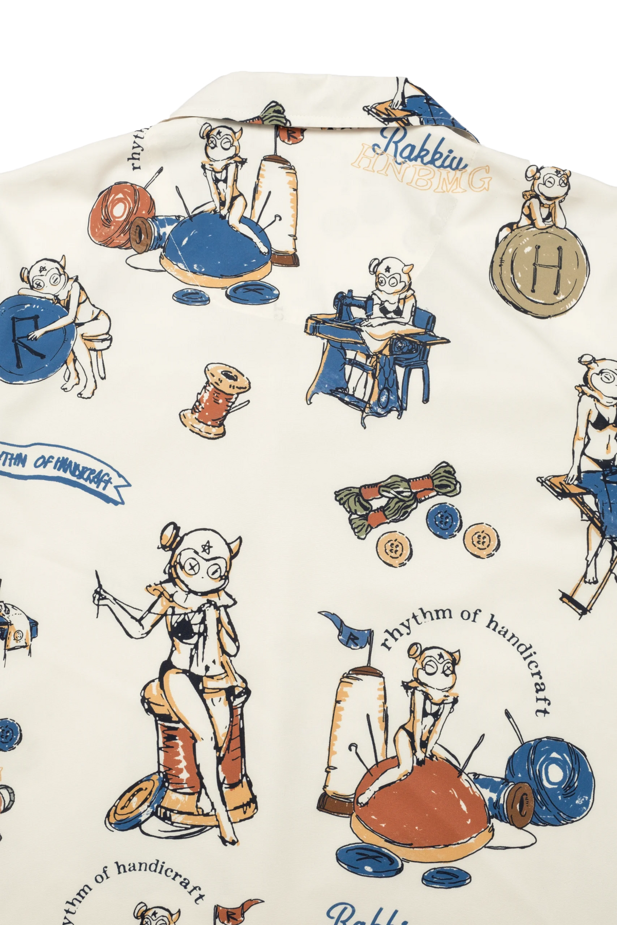 09 HAWAIIAN WHITE // SHIRT